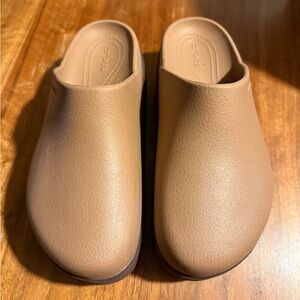 CROCS Classic Tan Clogs